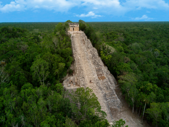 Pyramid Coba Quintana Roo
