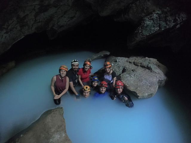 Exploring the Cueva de la Sardina Ciega (Blind Sardine Cave) in Tapijulapa