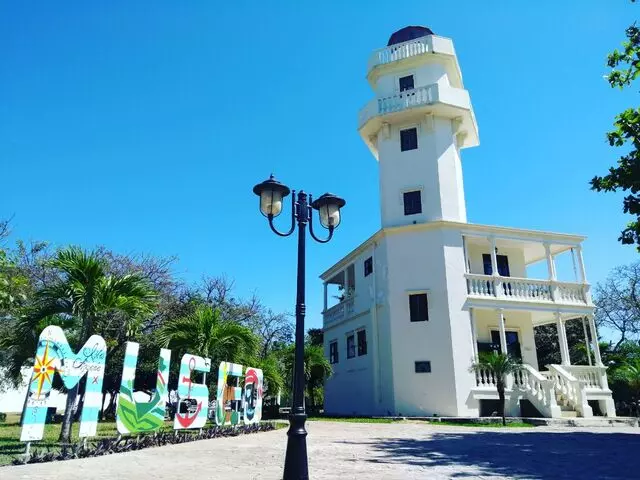 Lighthouse and museum in Isla Aguada Magical Town.