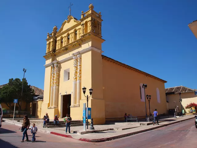 Temple of Calvary in Comitán de Domínguez