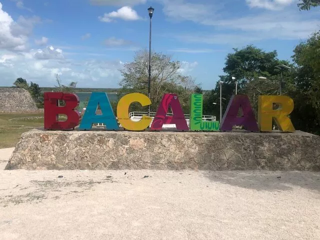 color letter Bacalar Magic Town