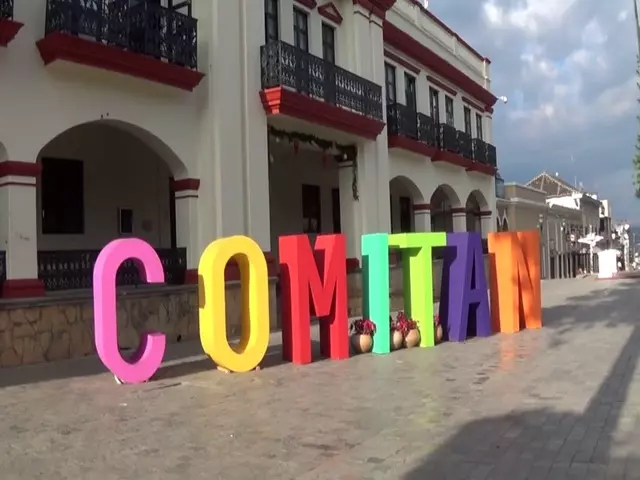 colorful letter of Comitán de Domínguez Magical Town