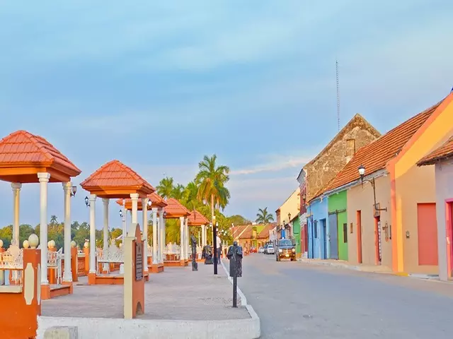 Malecón in Palizada Magical Town