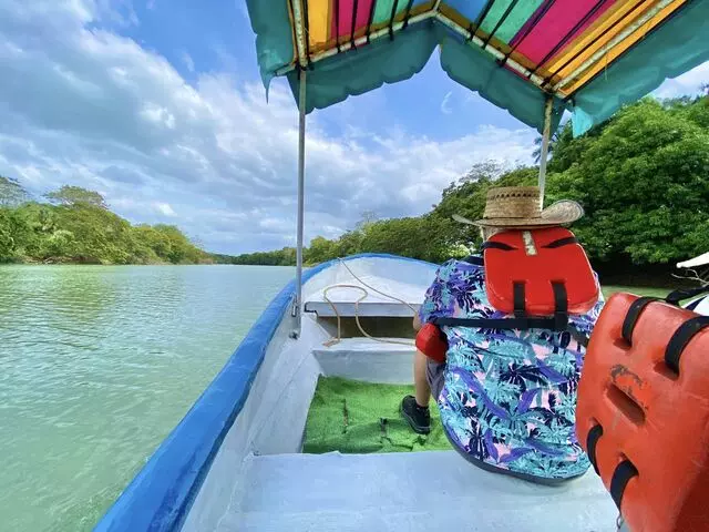 Sailing along the Palizada River