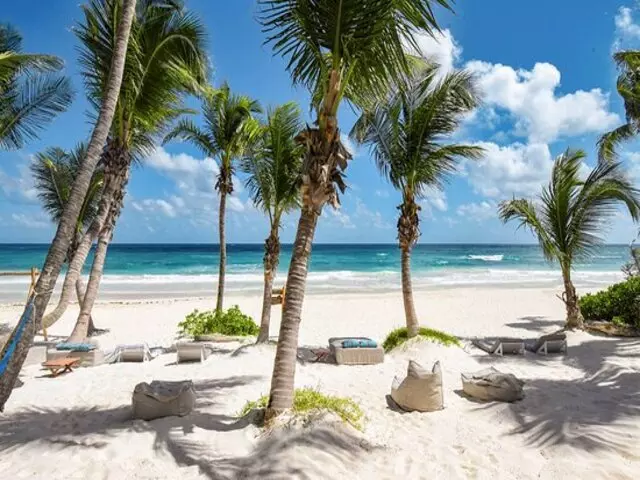 Beach in Tulum Quintana Roo