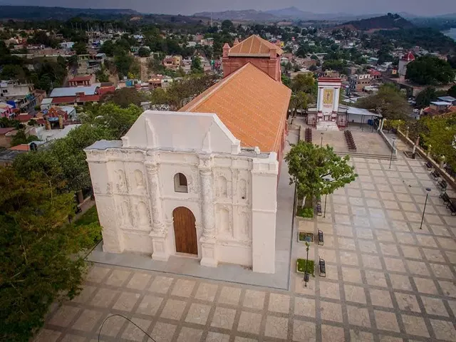 Church of San Sebastian in Chiapa de Corzo