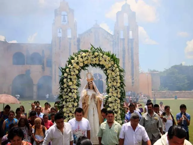 Coronation of the Virgin of the Assumption Maní Magical Town